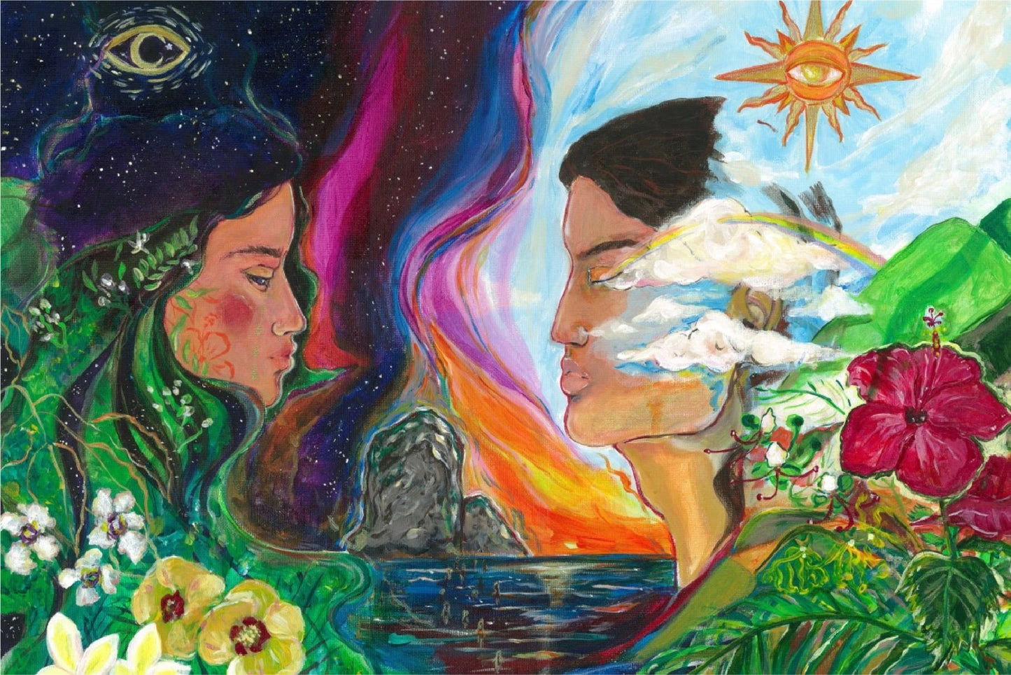 Pontan and Fo’na Matte Print