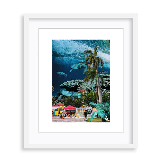 Ocean Rising Matte Print