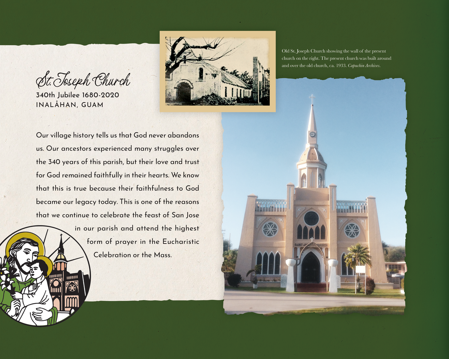 Familian San Jose: St. Joseph Church 340th Jubilee, 1680-2020