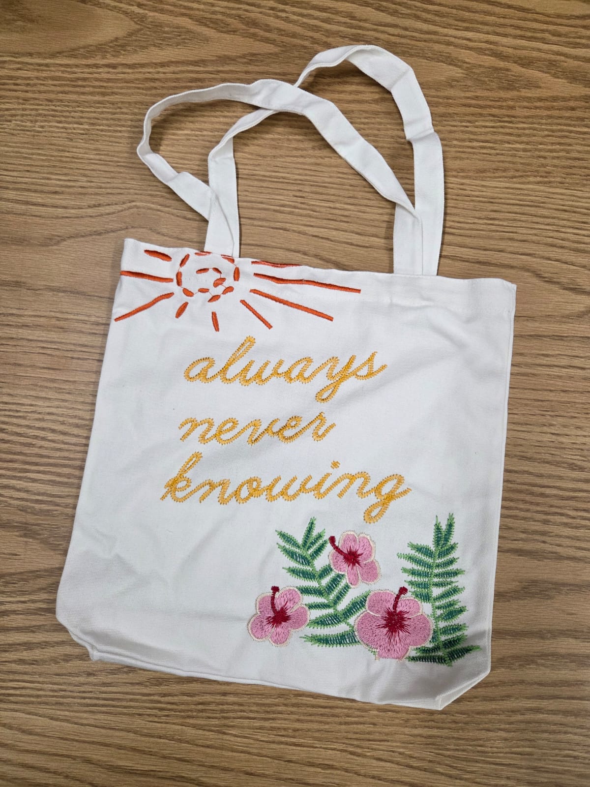 Always Never Knowing Tote Bag