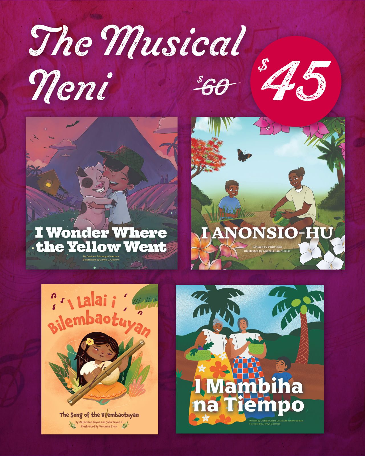 The Musical Neni Children's Book Bundle